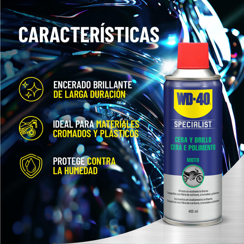 Cera Lucidante WD-40 Specialist Moto – Flacone Da 400 Ml - Foto 5