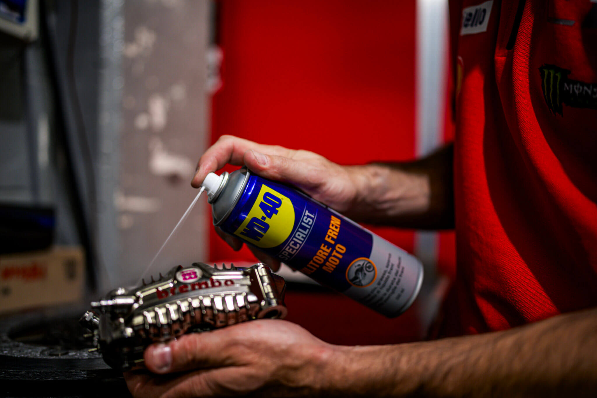 WD40 Ducati Moto Limpia Frenos