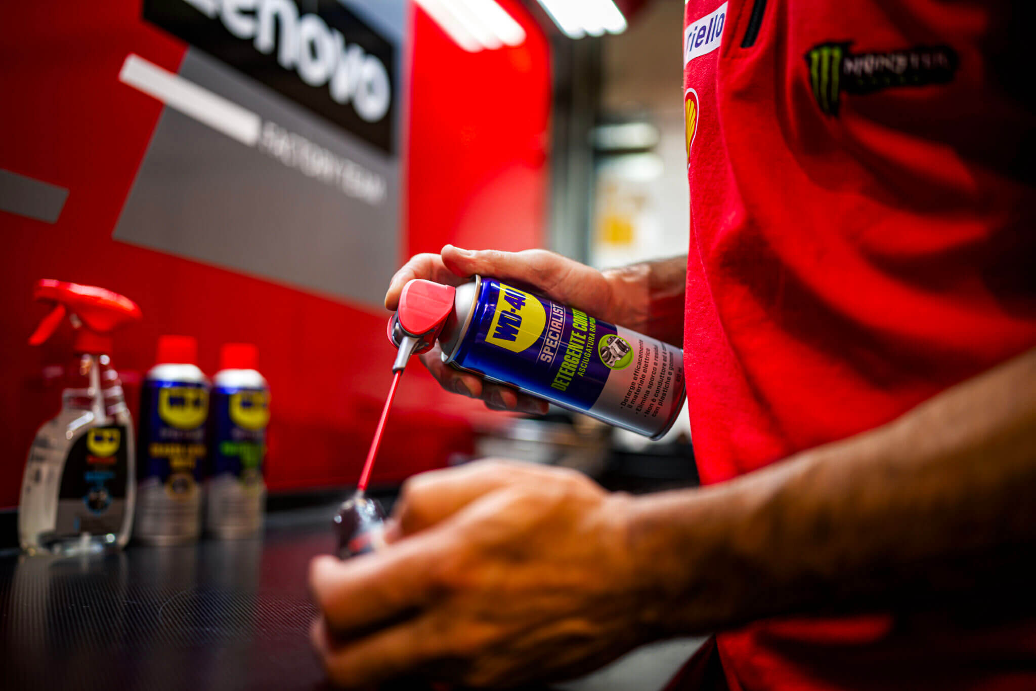 WD40 Ducati Limpiador Contactos
