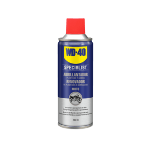 wd40 moto abrillantador plasticos y gomas 400ml