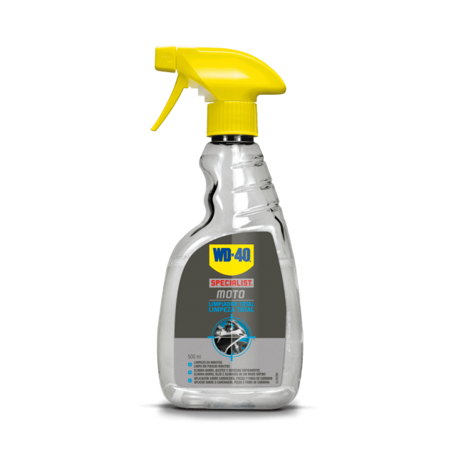 WD-40 Specialist Motorbike Bremsenreiniger – 500 Ml Spray, Schnell Trocknend, Für Bremsen, Kupplungen & Klemmen