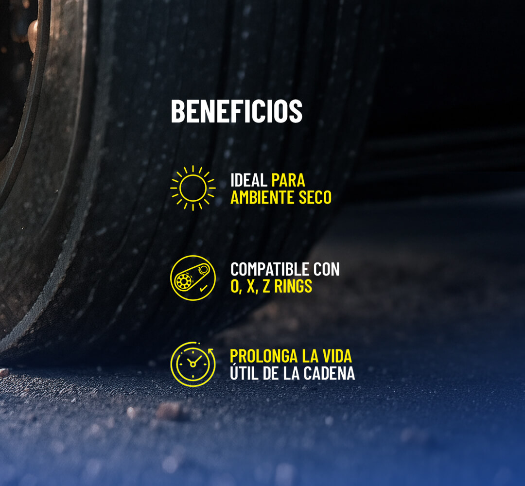 wd40 moto lubricante cadenas ambiente seco