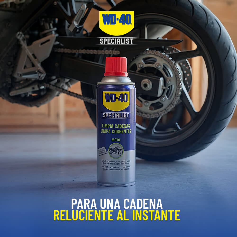 wd40 moto limpia cadenas