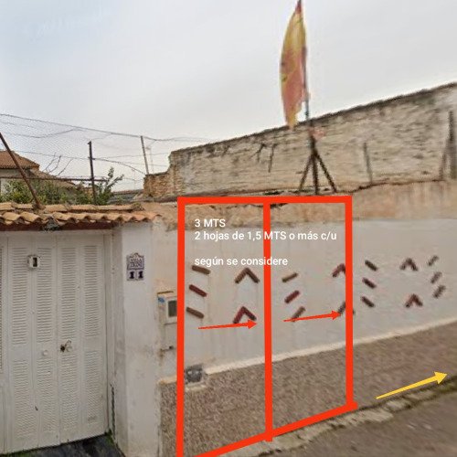 Portón calle