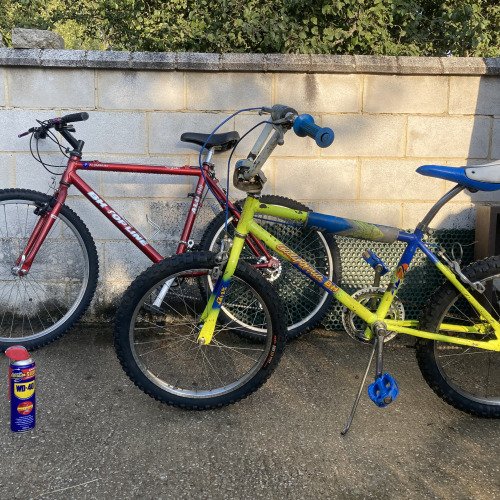 Restauración de las bicis de mi infancia