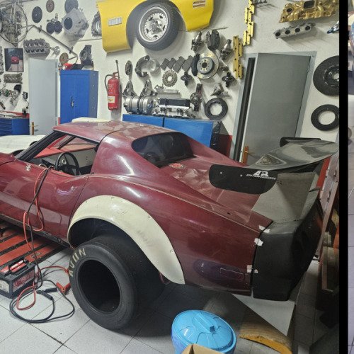 Mi garaje de tres coches de carreras